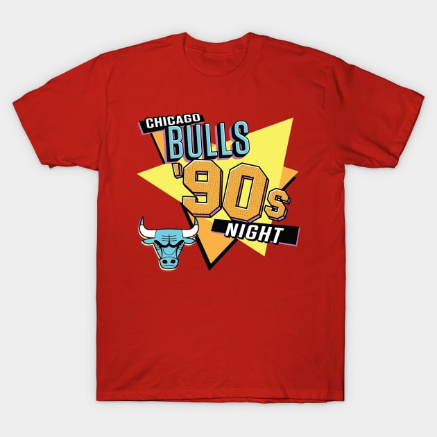 bulls 90s time Basketball Team T Shirt TeePublic